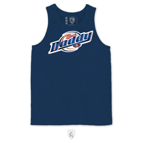 TNK114-Mack Daddy Mens Tank (Original Release In Navy) FRONT